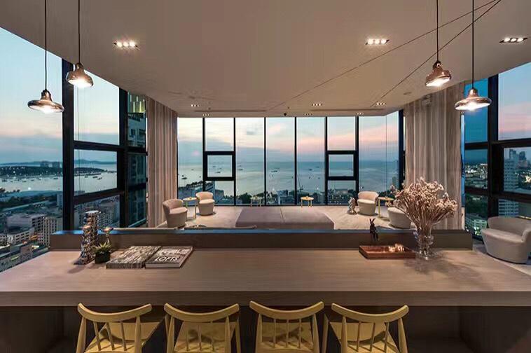 Apartamento The Base Highfl Seaview Pattaya Exterior foto