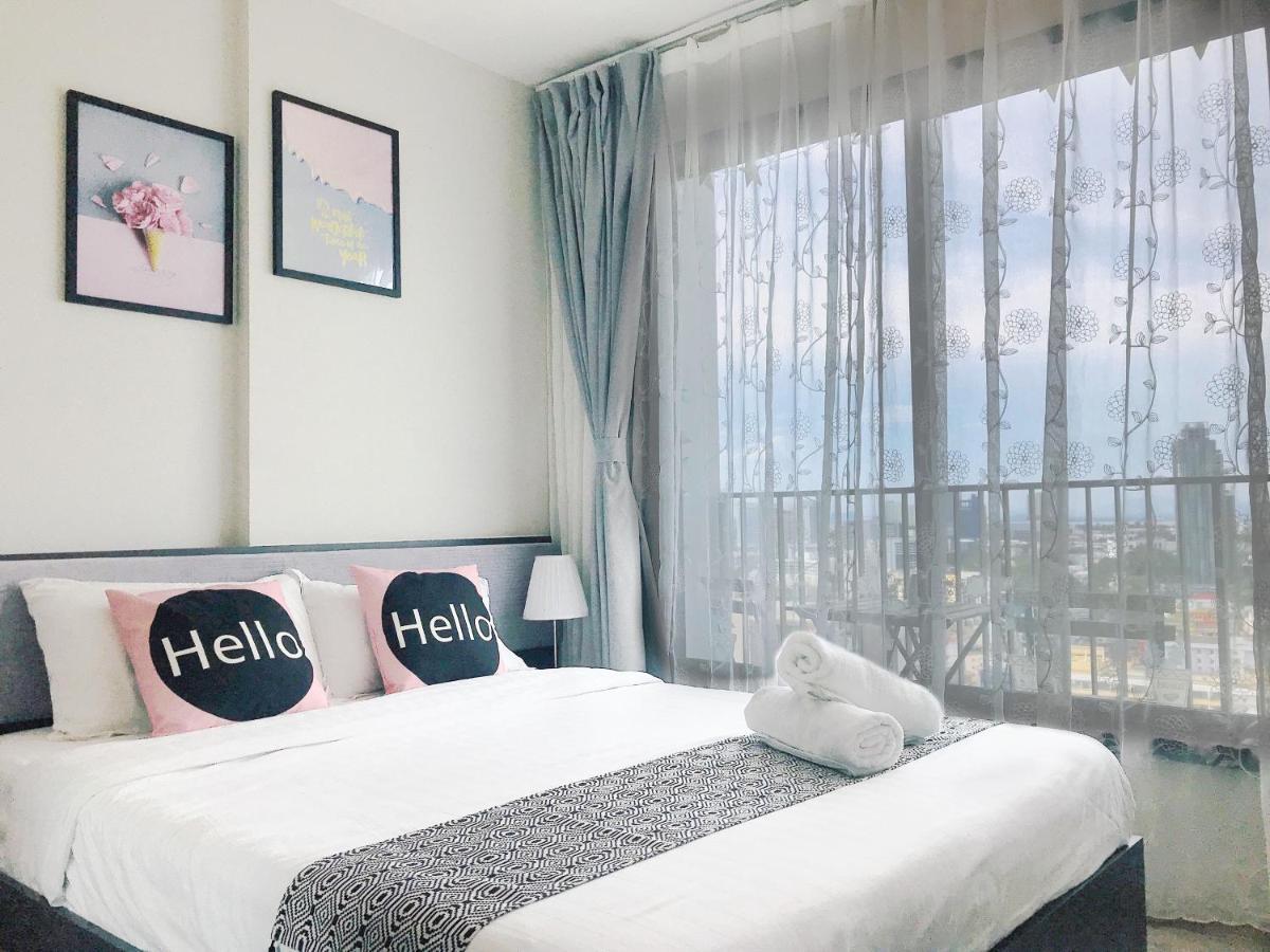 Apartamento The Base Highfl Seaview Pattaya Exterior foto